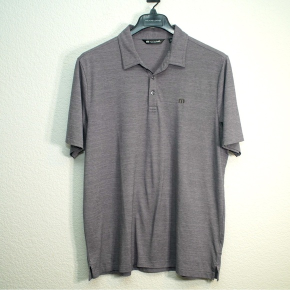 Travis Mathew Other - Travis Mathew Polo Shirt Adult XL Gray Short Sleeve Stretch Golf Lightweight